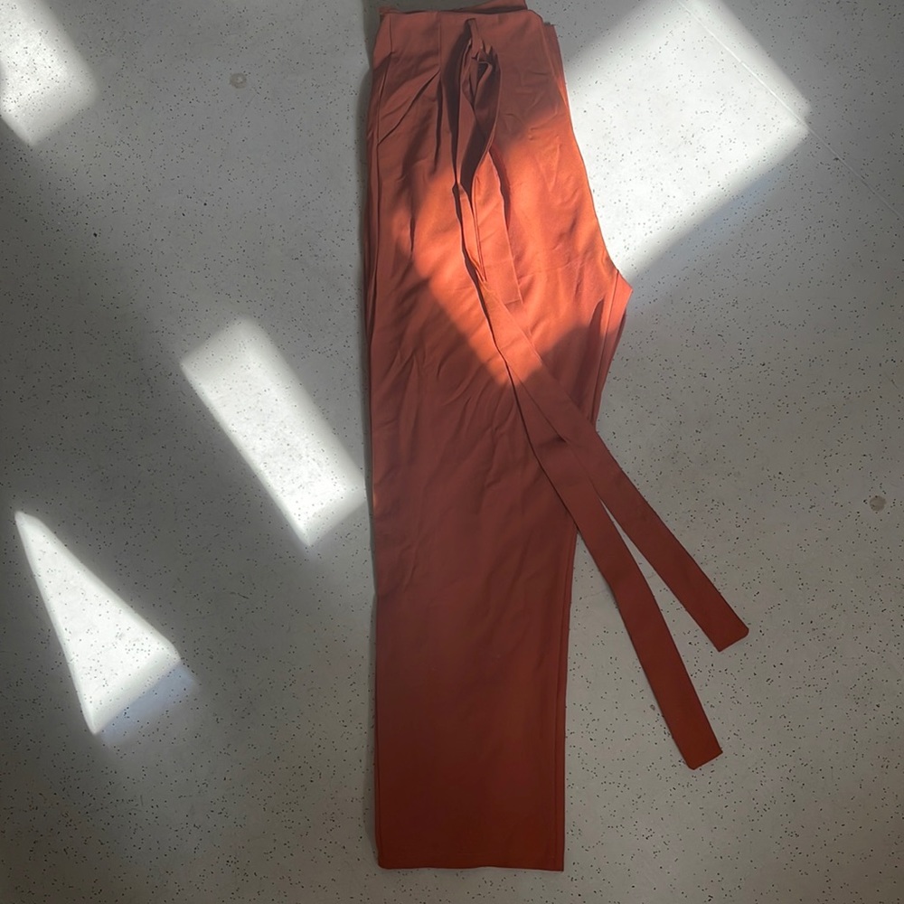 Satin pants